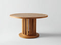 Table de jardin - Bois - 138 x 138 x 76 cm - Bois miel - Style contemporain
