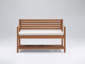 Banc de jardin avec rangement - Bois - 120 x 55 x 90 cm - Marron - Style moderne